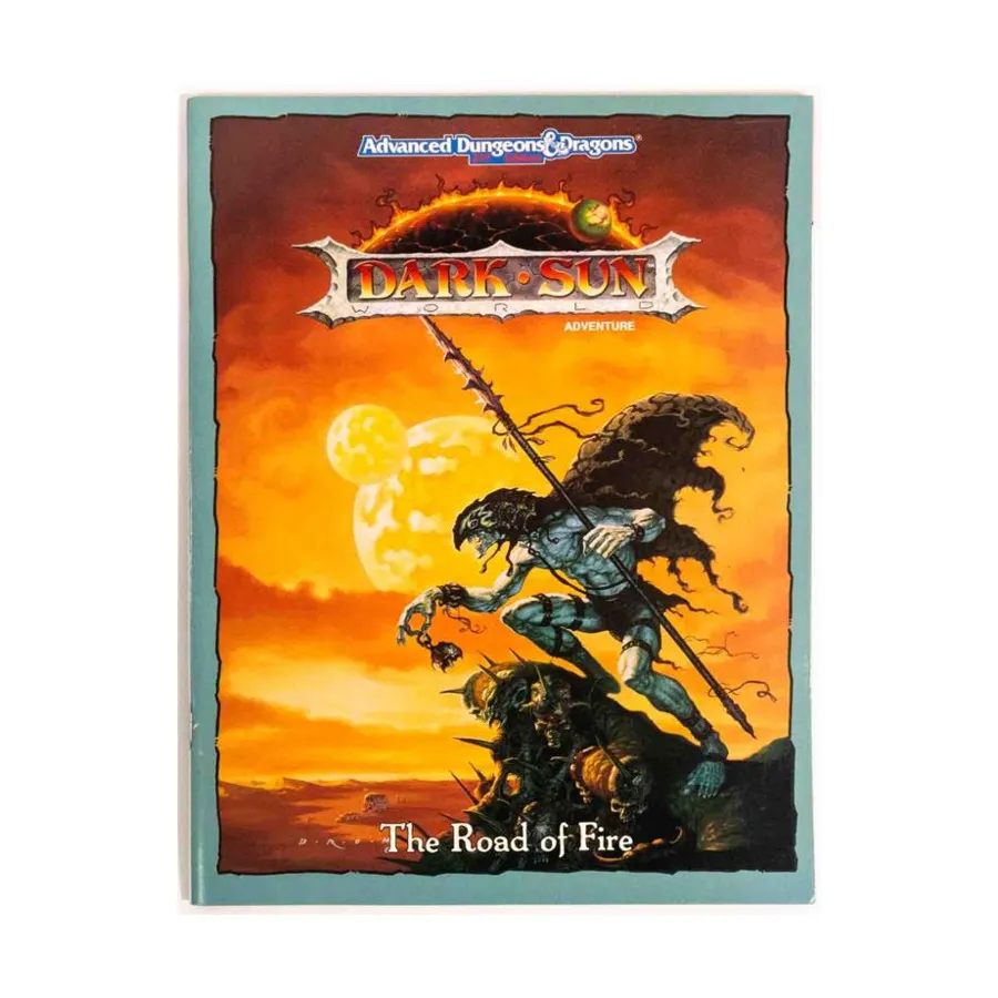 

Dragon's Crown - The Road of Fire Only!, Dark Sun, мягкая обложка