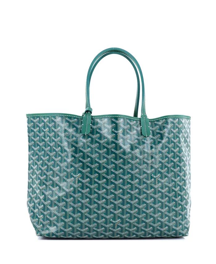 

Сумка-тоут PM Saint Louis из покрытого холста Pre-Owned Goyard, зеленый