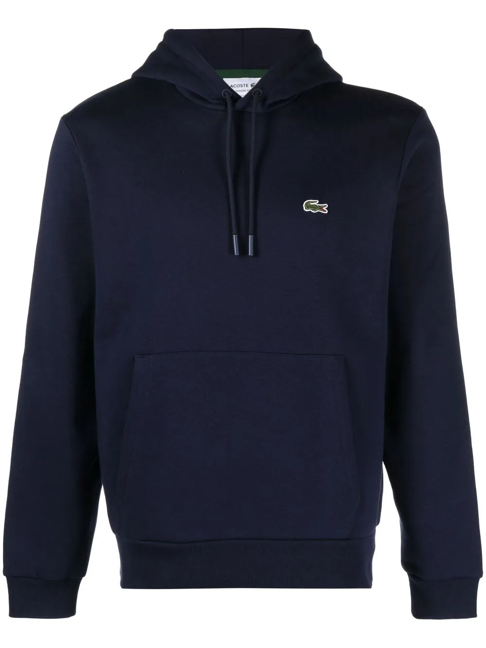 

Худи с нашивкой-логотипом Lacoste, синий
