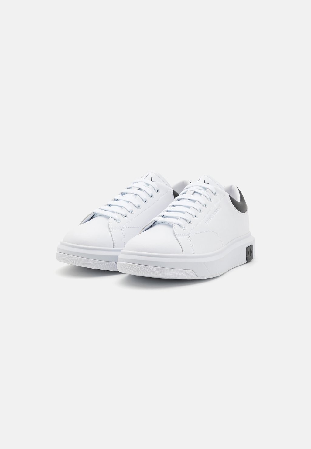 Кроссовки низкие LACE UP Armani Exchange, цвет white/black — фото 2