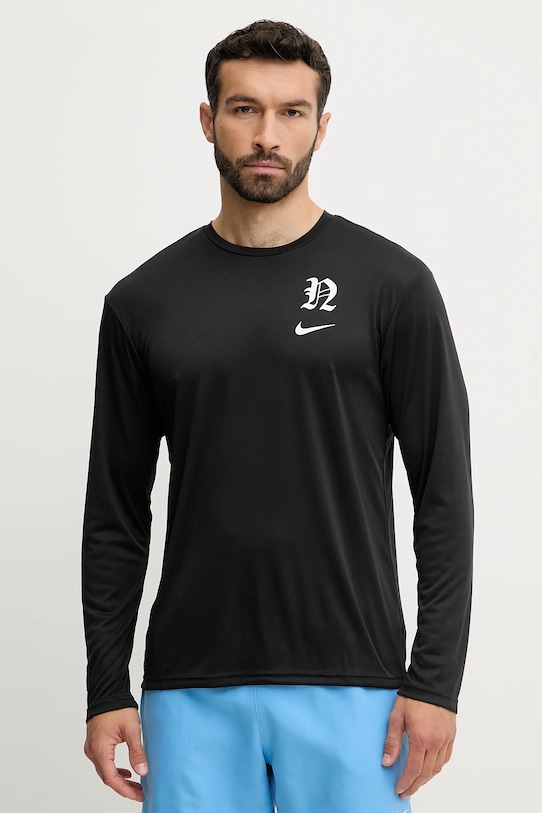 

Лонгслив для тренировок Nike, черный