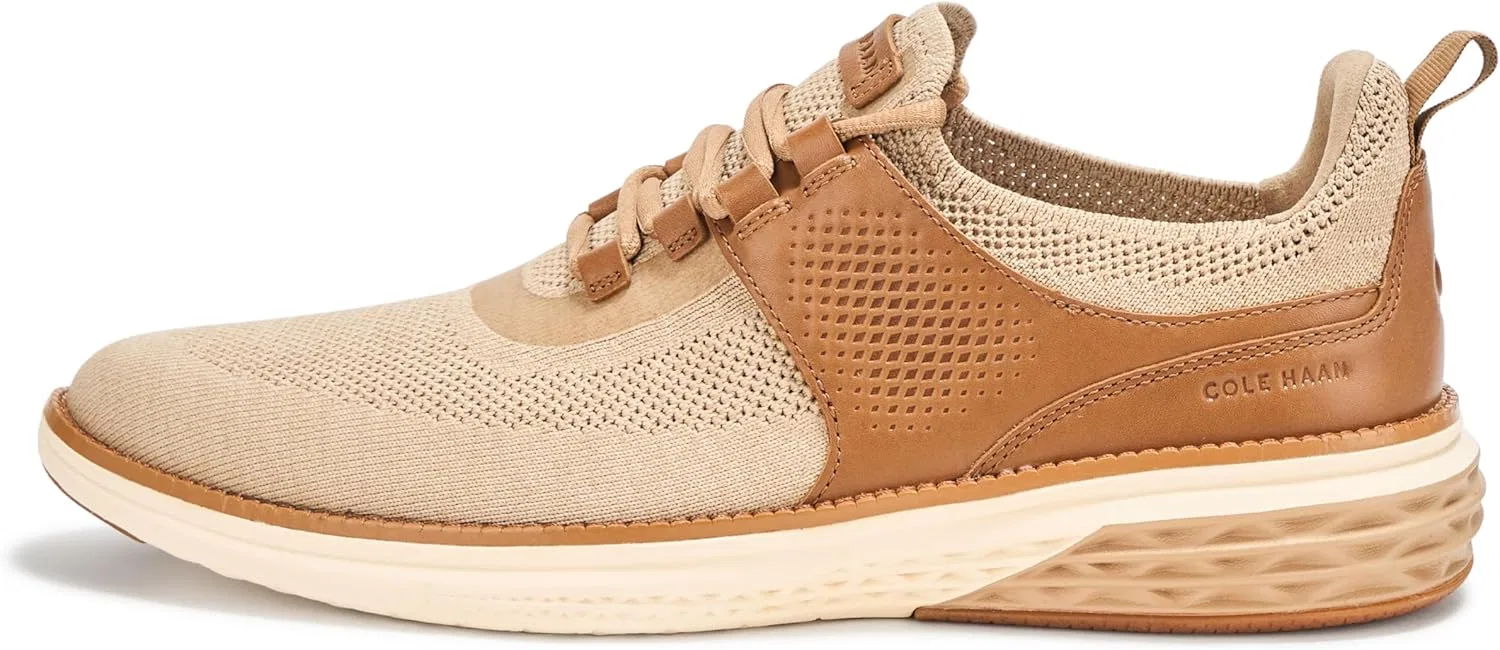 Мужские кроссовки Cole Haan Grand Hurrion, 2-Birch Beige Golden Toffee Ivory — фото 2