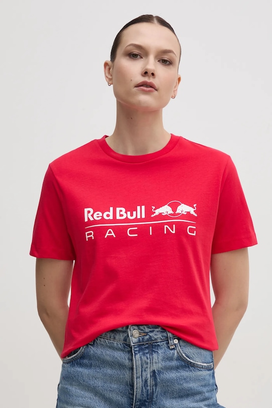 

Футболка хлопковая STANDARD FIT TEE Red Bull Racing X Pepe Jeans, красный