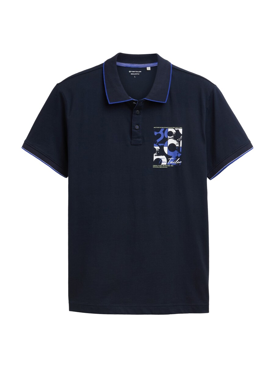 

Рубашка TOM TAILOR, цвет Indigo/Dark blue