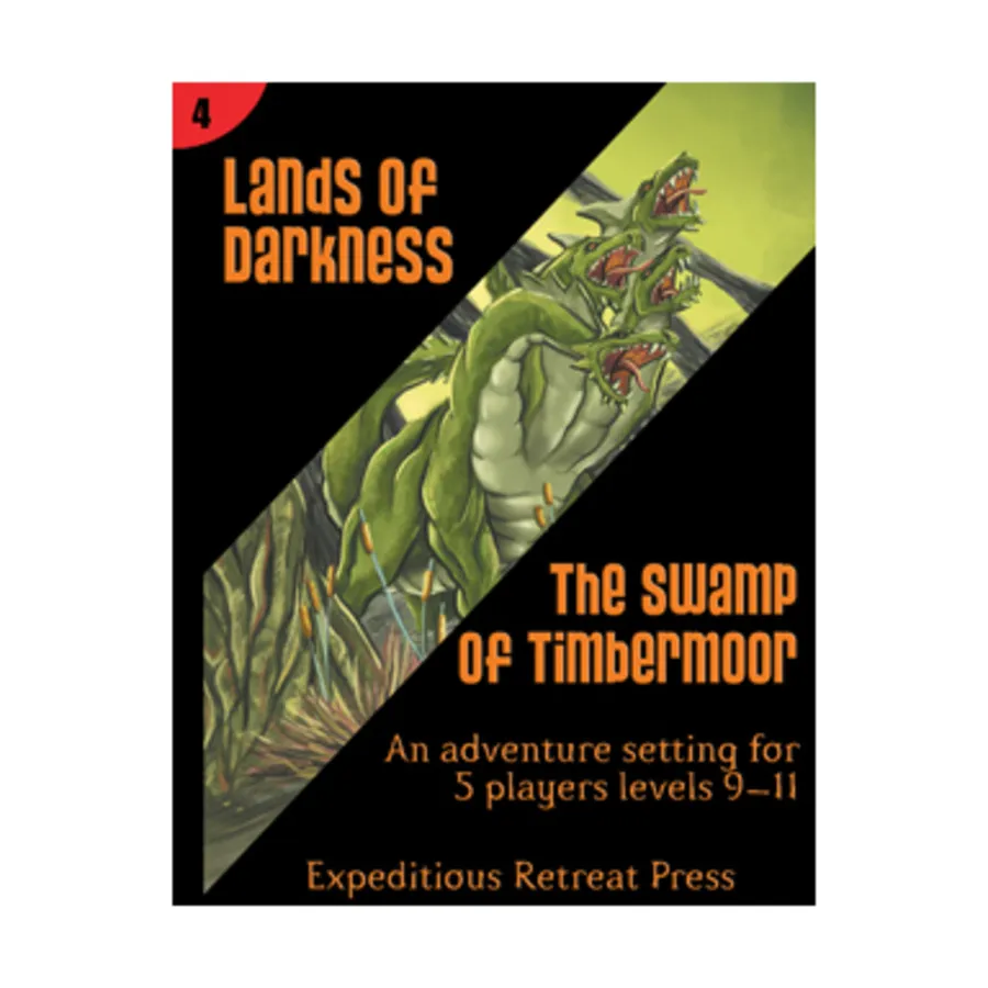 

Модуль Lands of Darkness #4 - The Swamp of Timbermoor, Fantasy Modules & Supplements (4e) (Expeditious Retreat Press)