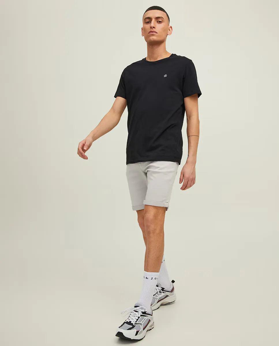 

Мужские хлопковые бермуды Jack & Jones, белый