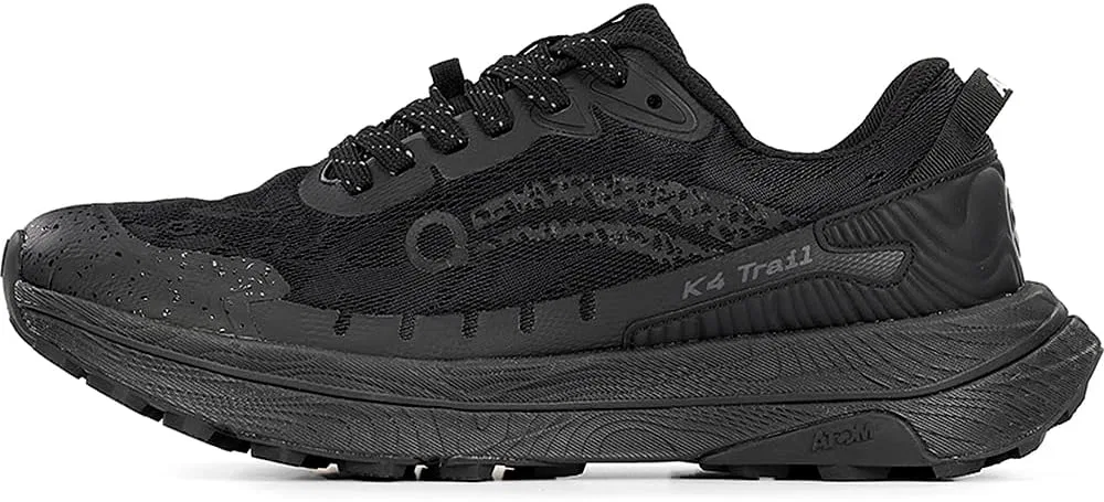 Мужские кроссовки Fluchos Atom AT166 Trail Running K4, Black — фото 3