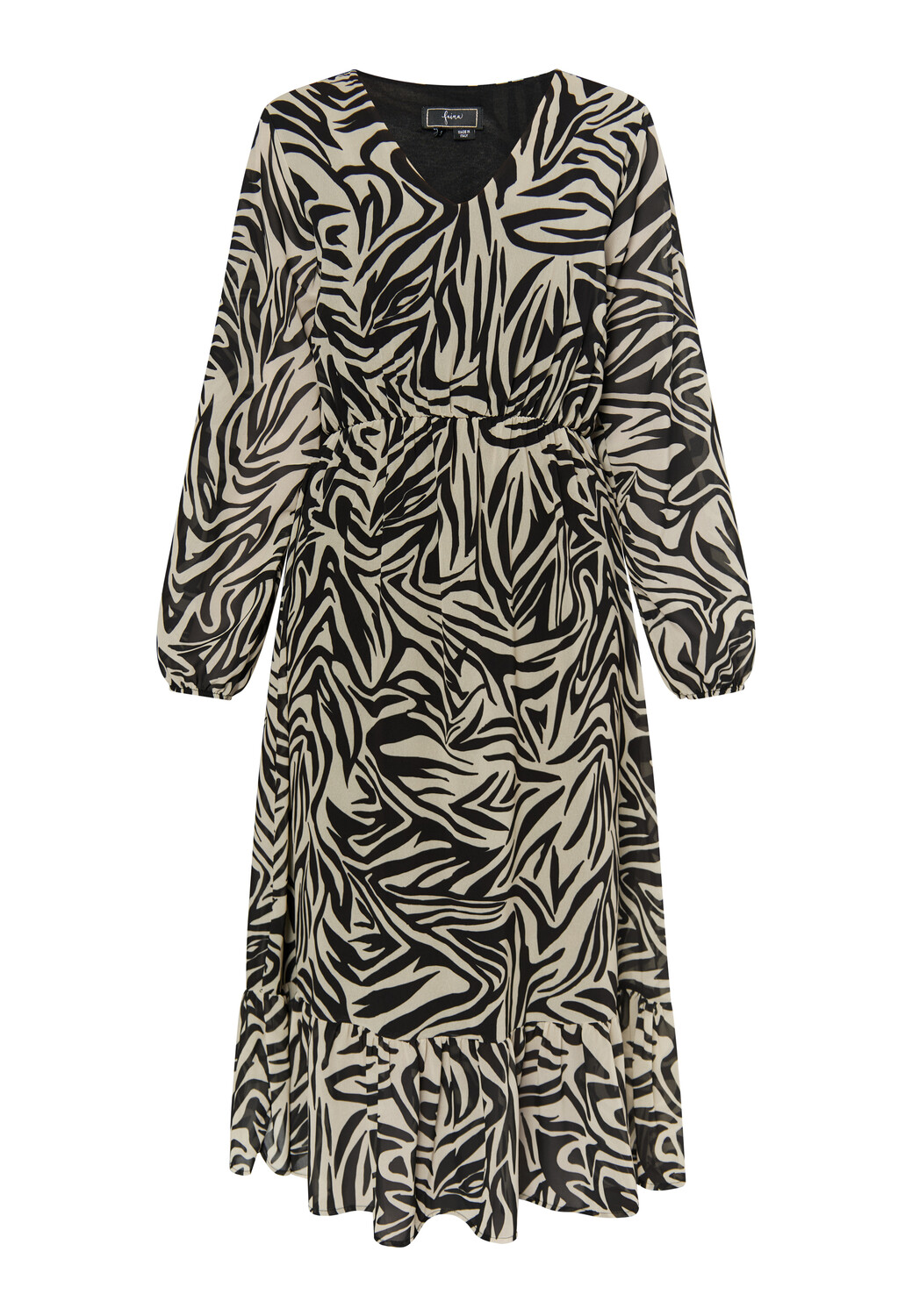 

Платье faina Mit Zebra Print, бежевый