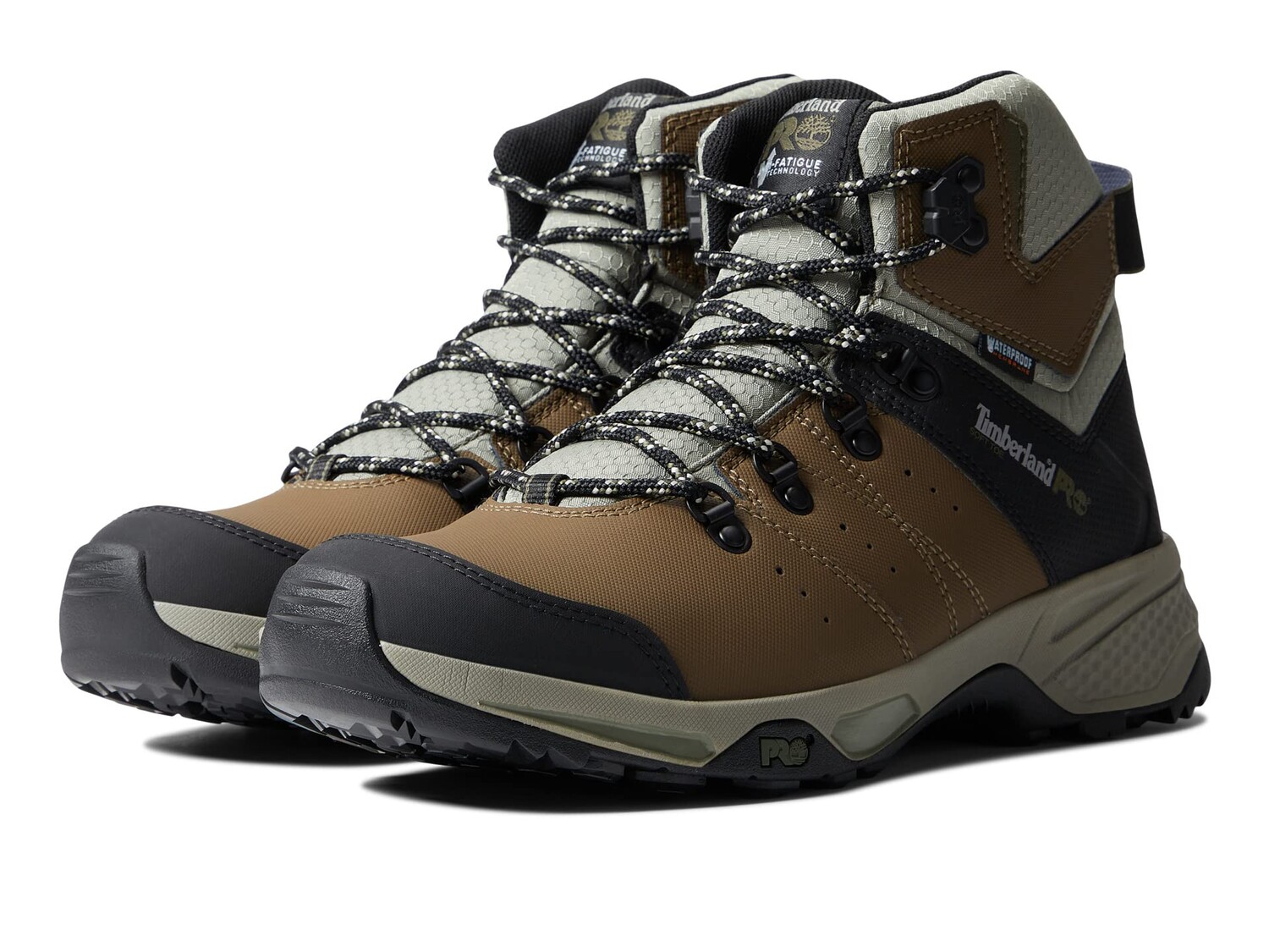 

Ботинки Timberland PRO Switchback Soft Toe Waterproof, коричневый/зеленый
