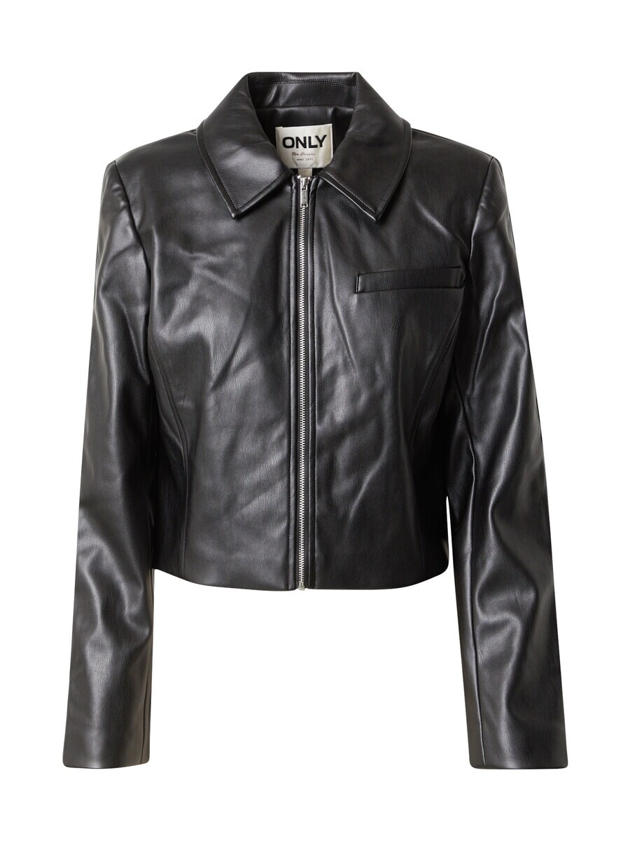 

Кожаная куртка ONLY Between-Season Jacket ONLAMILI, черный