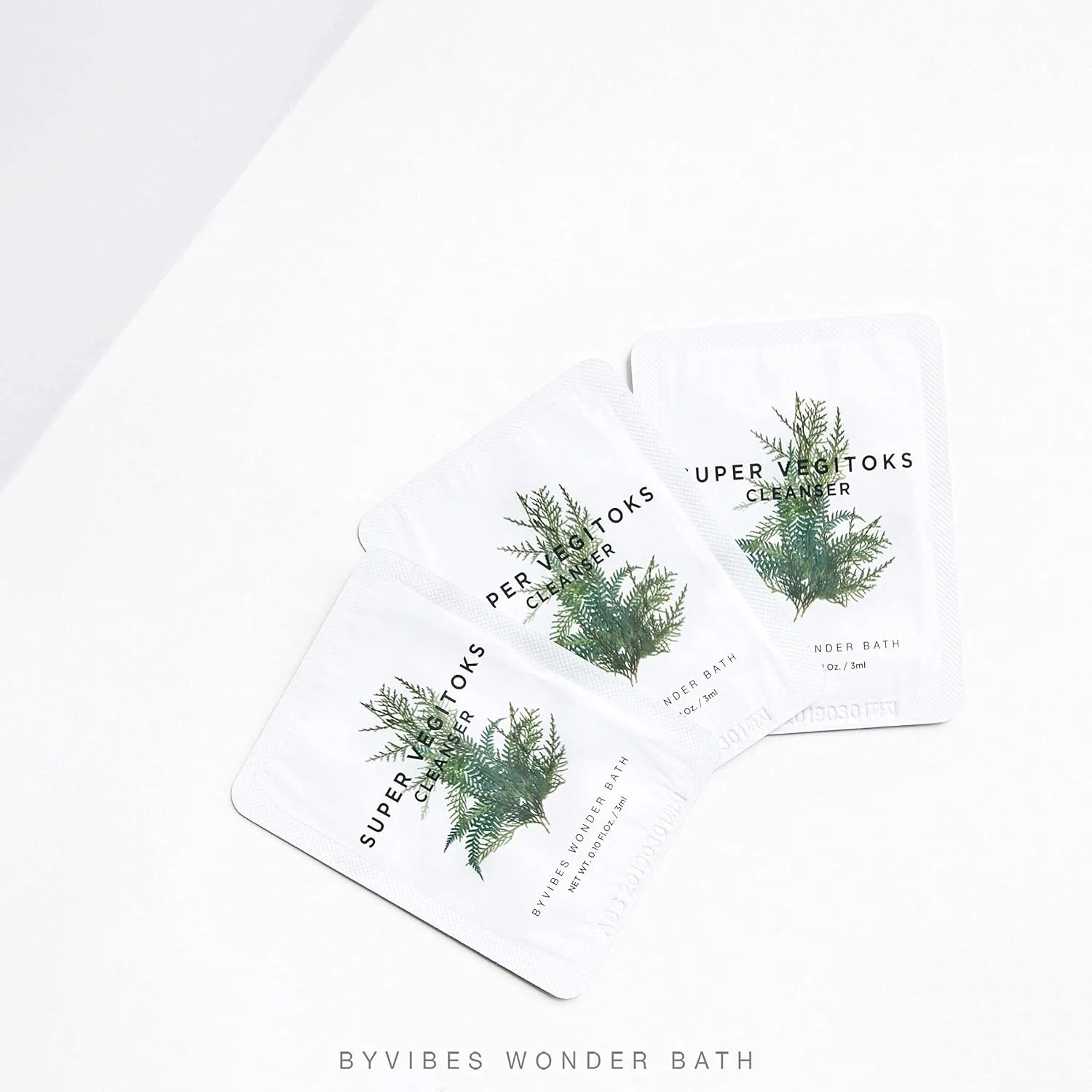 Очищающее средство Wonder Bath Super Vegitok Cleansing 200 мл, набор из 2 шт. + 5 пробников — фото 2