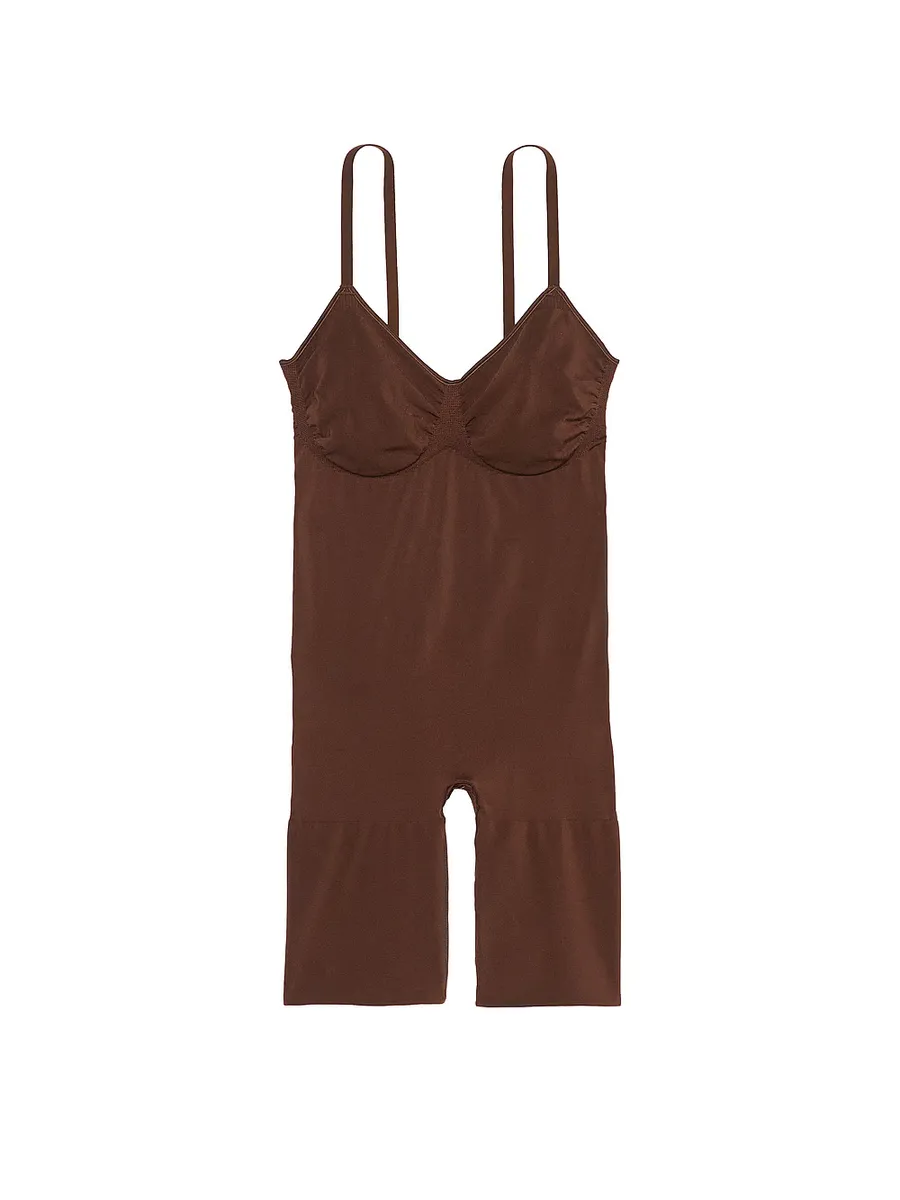 Боди до середины бедра Seamless Shaping Victoria'S Secret, цвет Ganache — фото 4