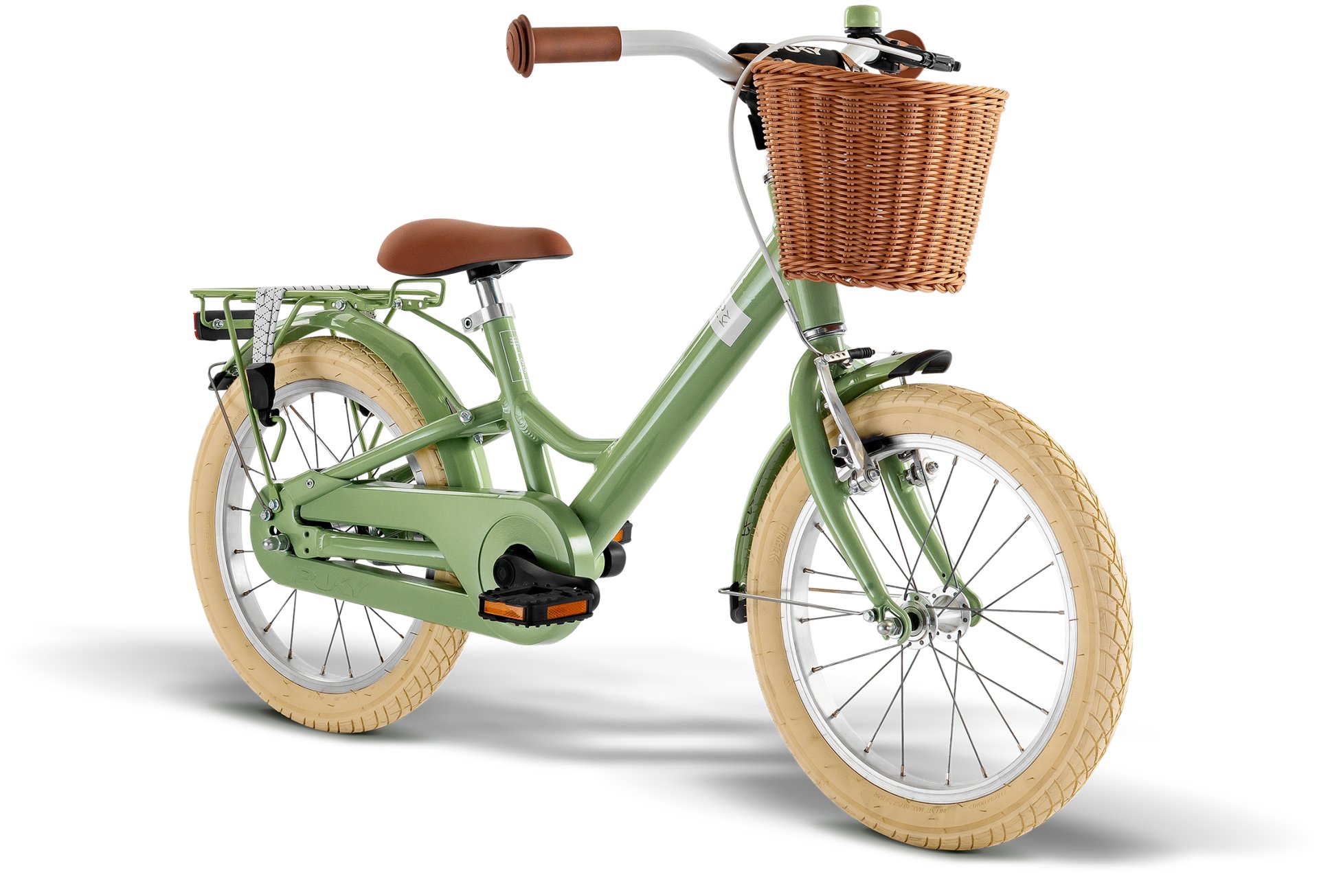 Детский велосипед Puky Youke 16 Classic - 16 дюймов - Y-Form - 2025, цвет Grün|retro-green — фото 2