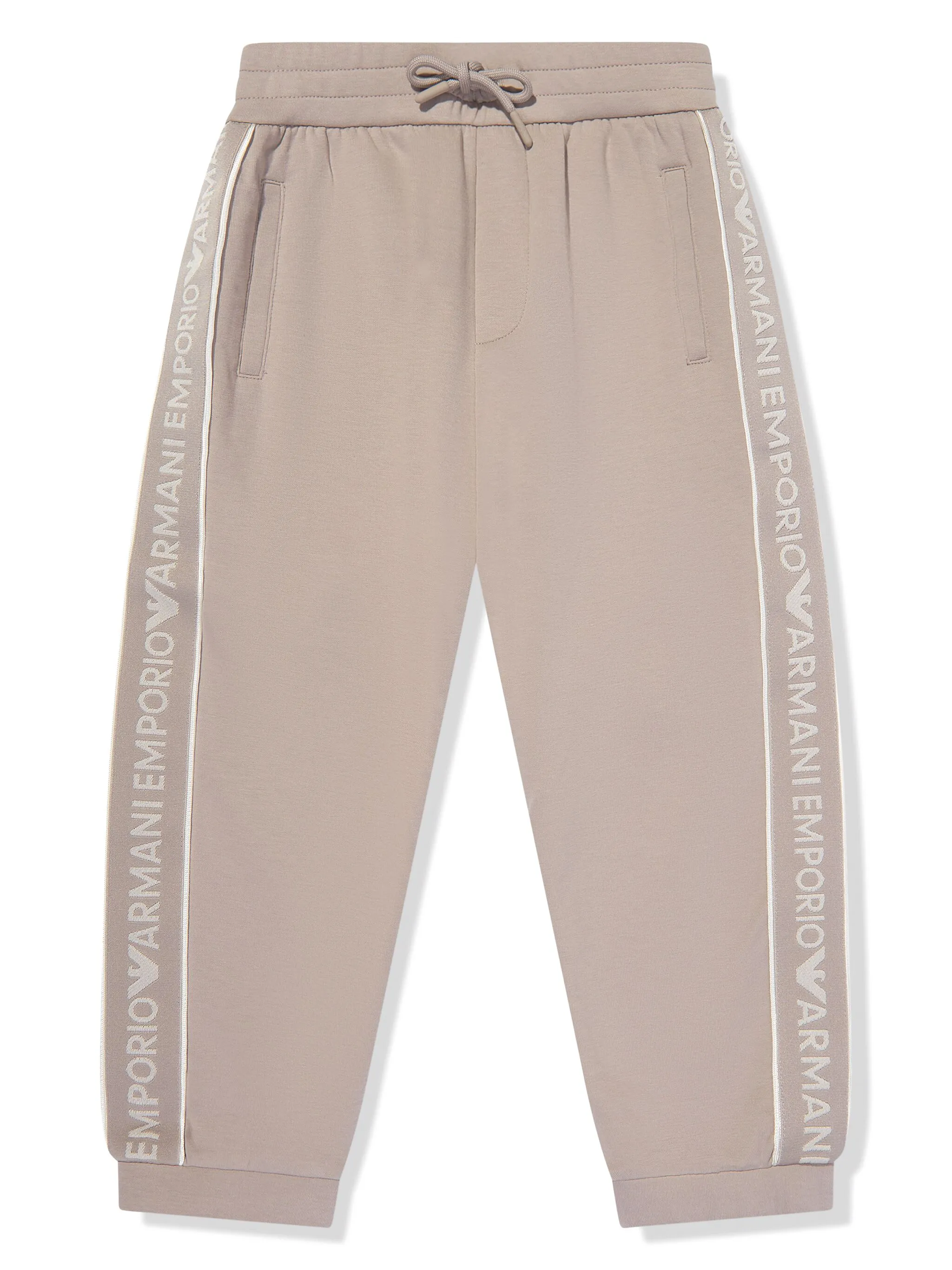 

Спортивные брюки с логотипом Emporio Armani Kids, белый