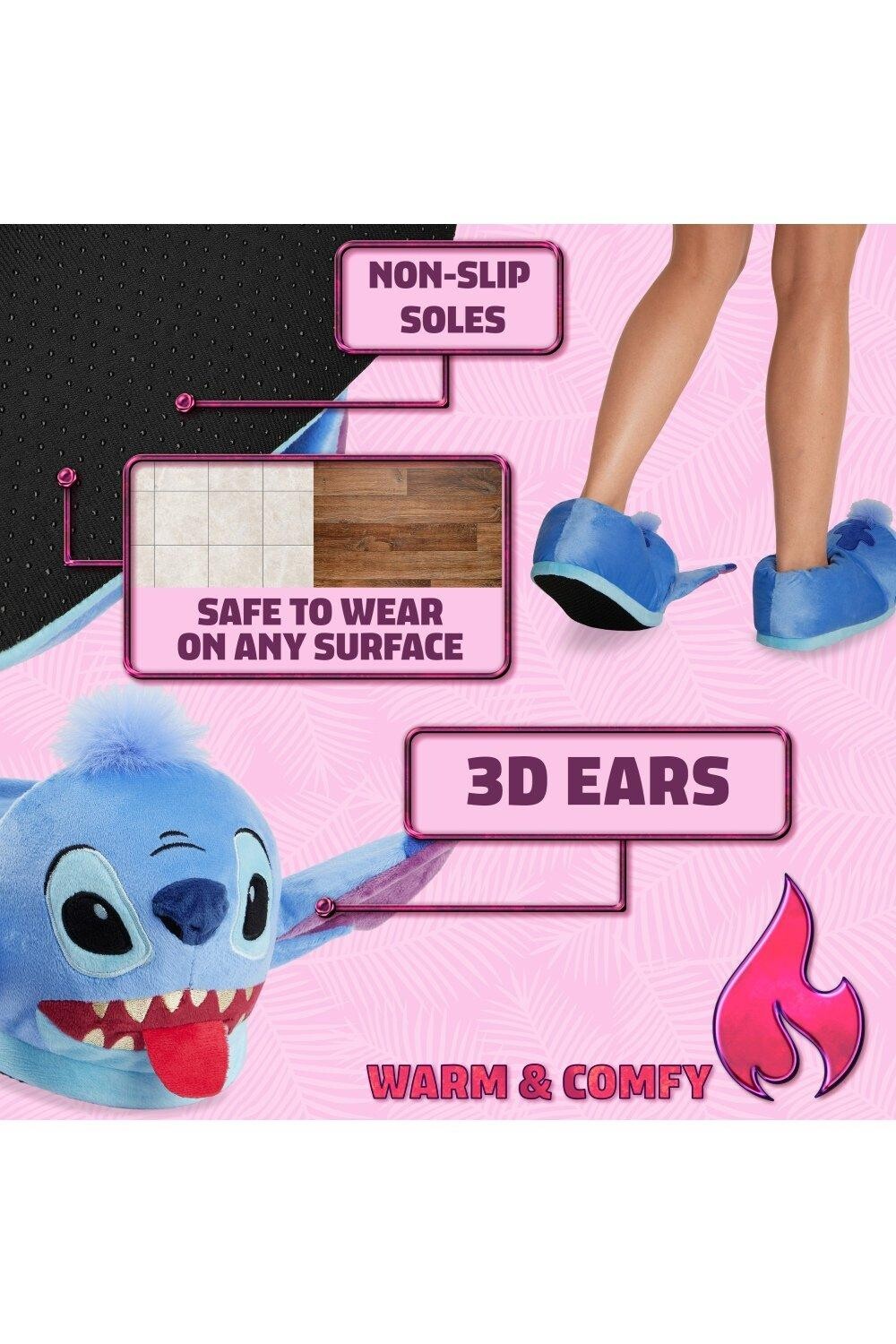 Домашние тапочки Stitch 3D Disney, мультиколор — фото 4