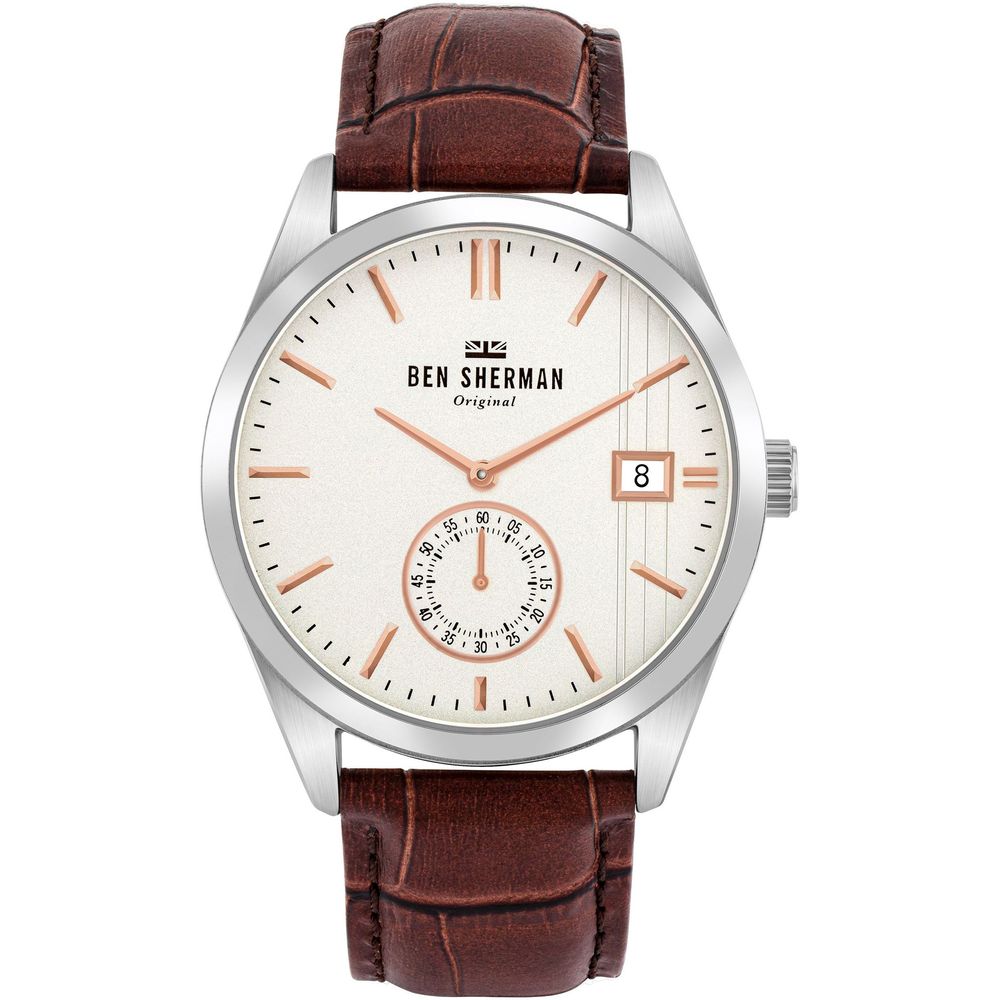

Часы из коричневой кожи Ben Sherman