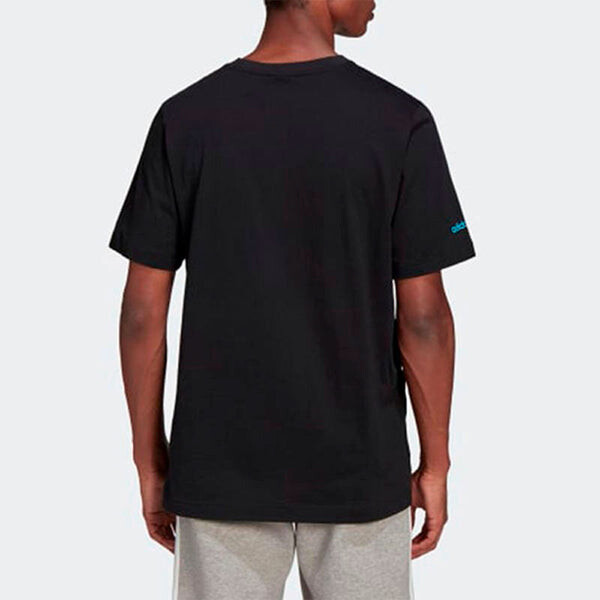 Футболка adidas originals Outline Logo T Tee, мультиколор — фото 4