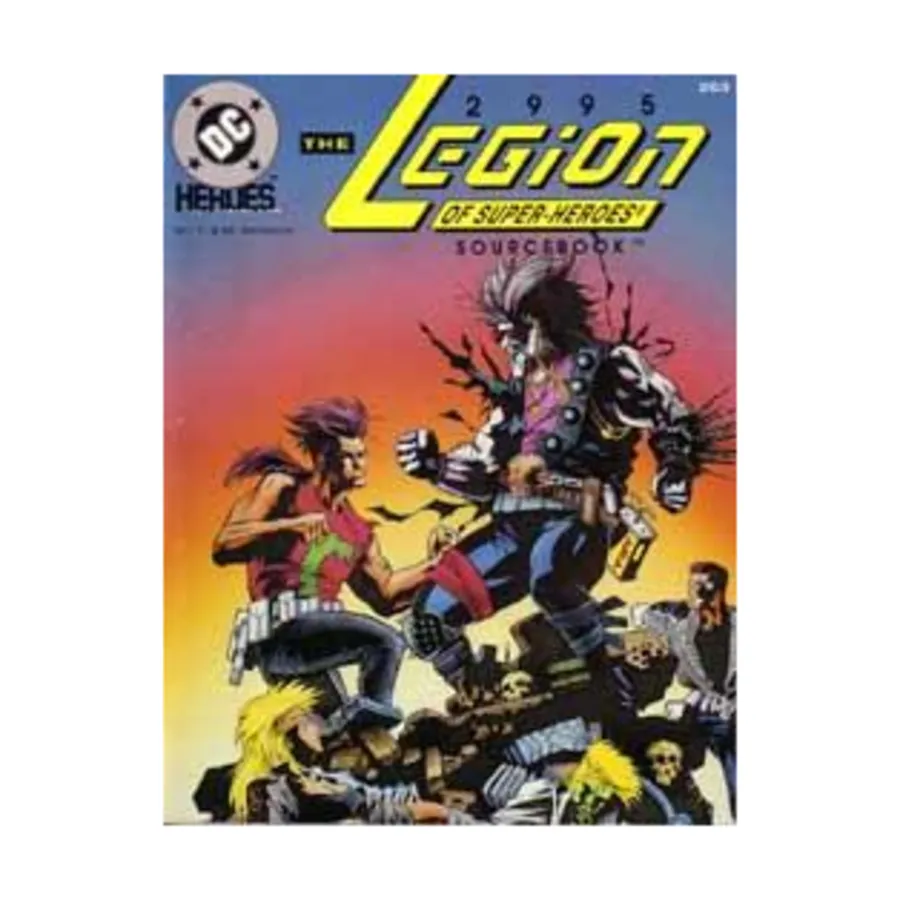 

2995 - The Legion of Super-Heroes, DC Heroes - Core & Sourcebooks (Mayfair Games), мягкая обложка