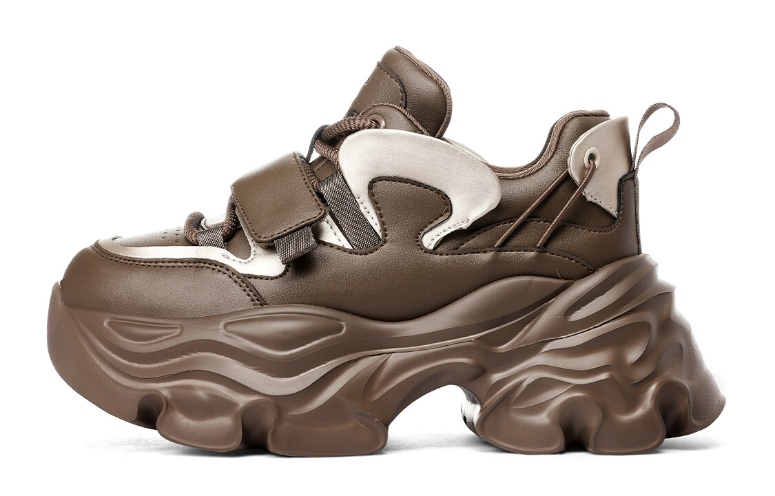 

Кроссовки C°BANNER Chunky Sneakers Women's Low-top Coffee, цвет Coffee