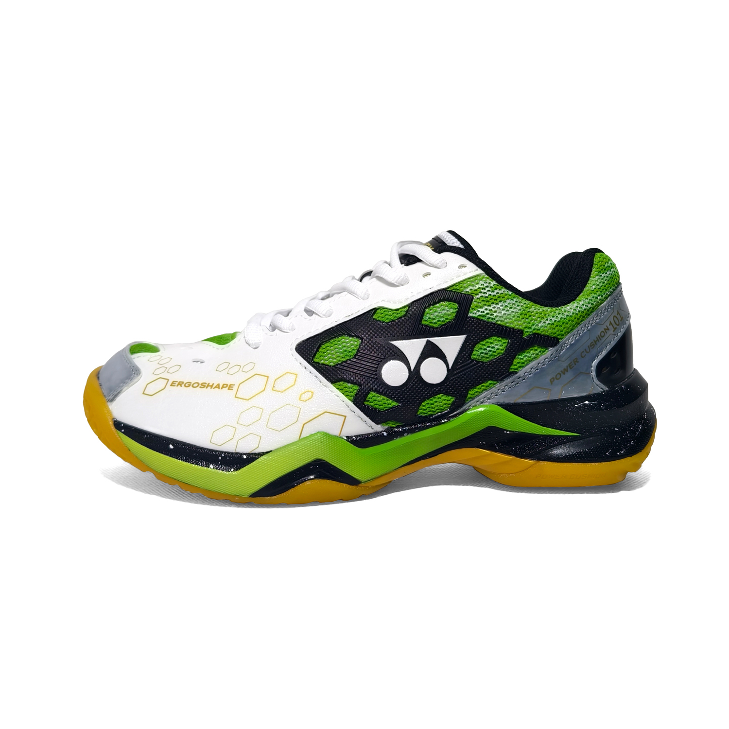 

YONEX Power Cushion низкие кроссовки для бадминтона унисекс оливковый green