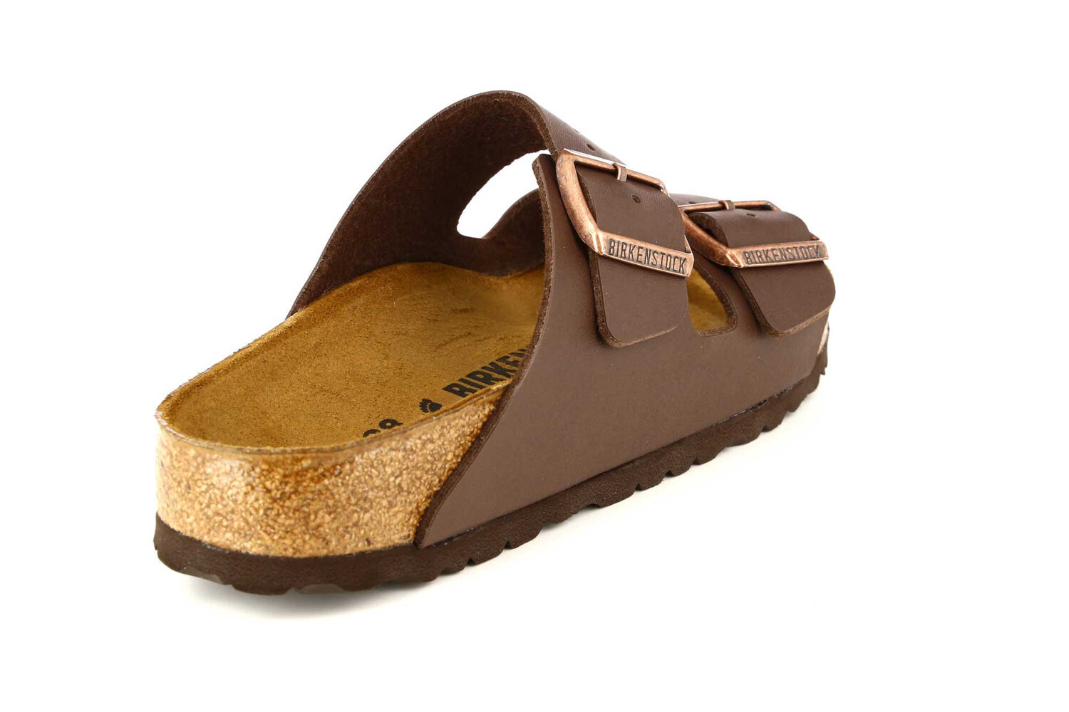 Сандалии на плоской подошве Arizona bf - узкие Birkenstock, коричневый — фото 3