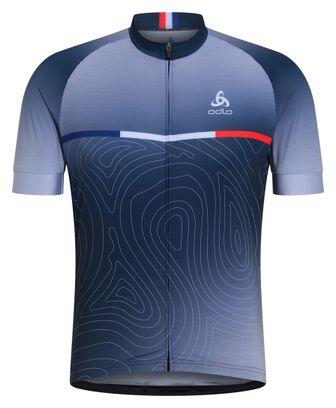 

Футболка с коротким рукавом Odlo Performance France - синяя