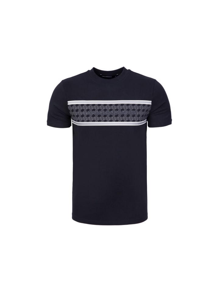 

Karl Lagerfeld Футболка 755037 темно-синего цвета, Синий, Karl Lagerfeld Футболка 755037 темно-синего цвета