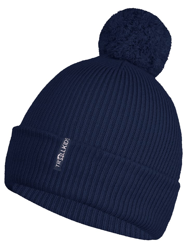 

Trollkids Шапка «Хольменколлен» темно-синего цвета