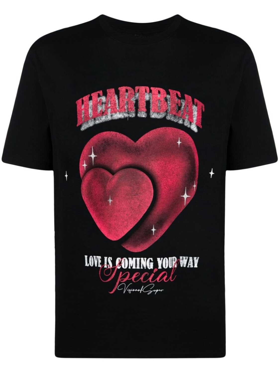 

Vision Of Super футболка с принтом Heartbeat, черный