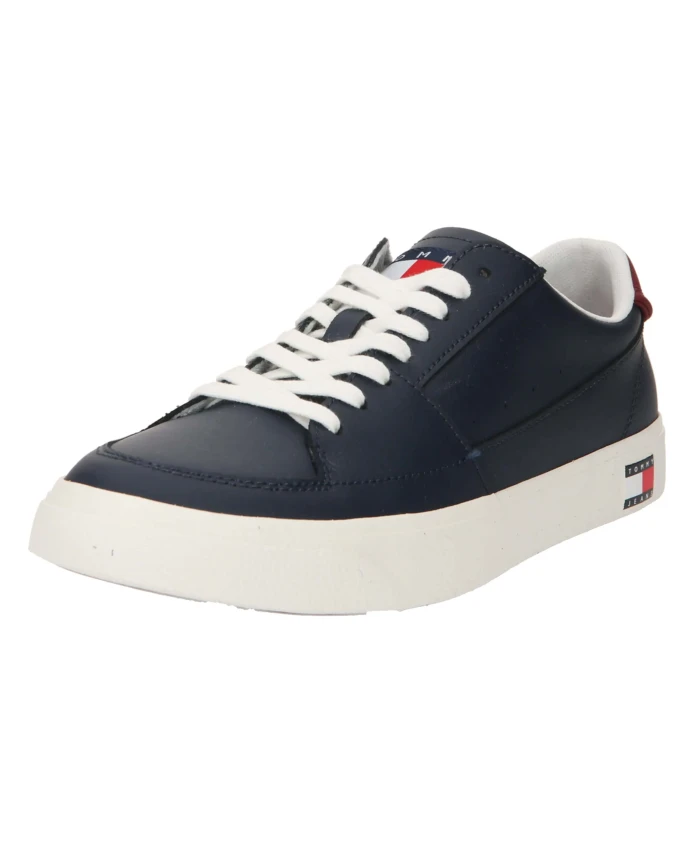 

Кроссовки из вулканизированной кожи Tommy Hilfiger, черный