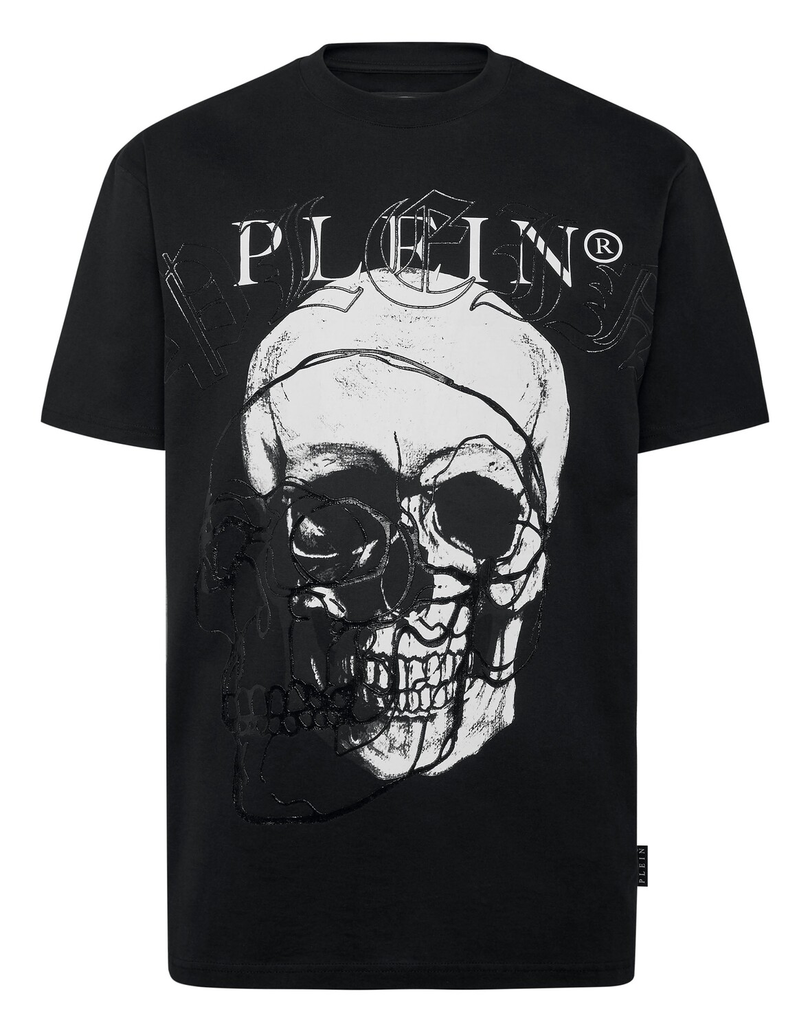 

Футболка с круглым вырезом SS Philipp Plein, черный