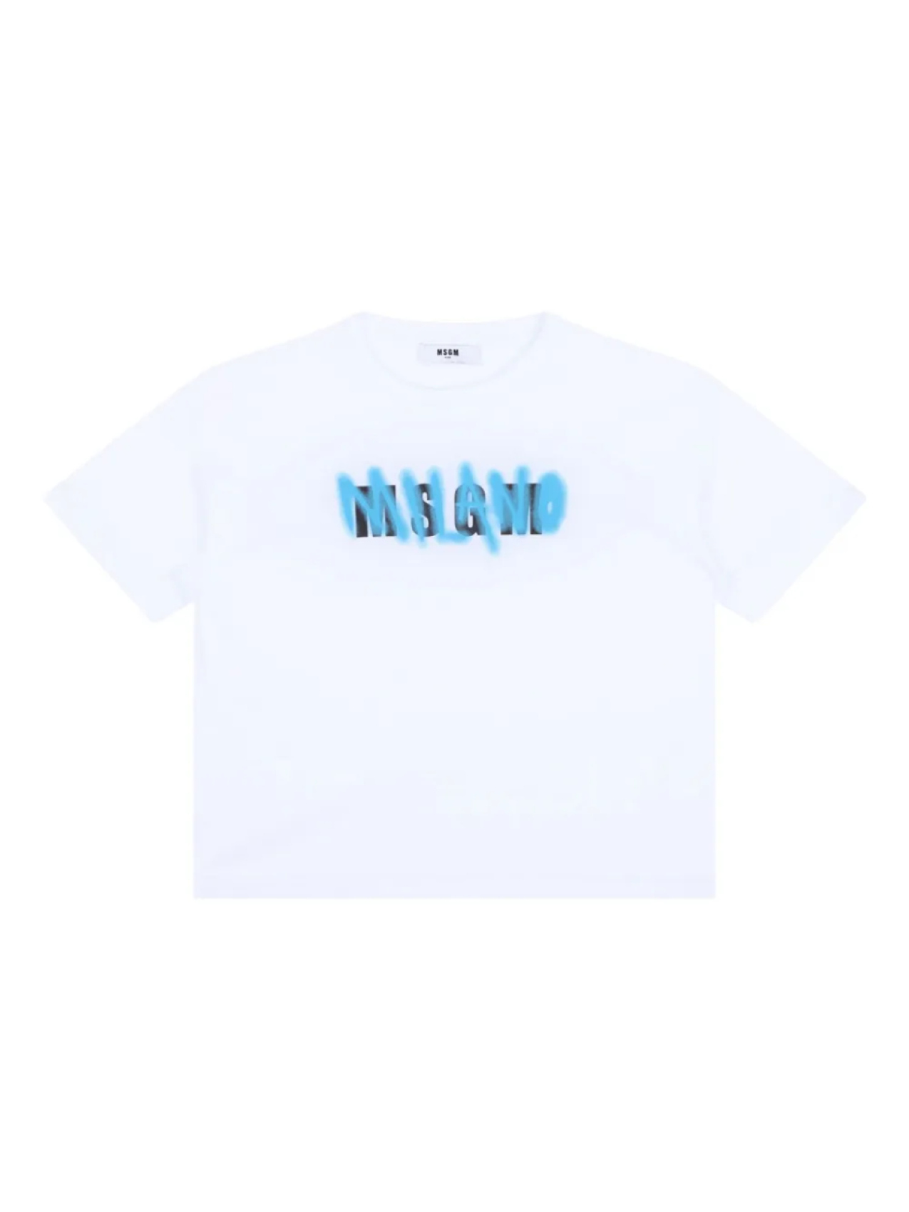 

Футболка с логотипом MSGM Kids, белый