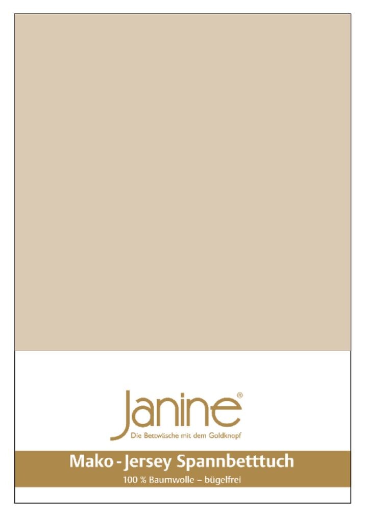 

Простыня Janine JERSEY - 5002 200 X 200 песочный Original Janine, Бежевый, Простыня Janine JERSEY - 5002 200 X 200 песочный Original Janine
