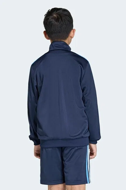 Кофта детская на молнии Adidas Originals, синий — фото 3