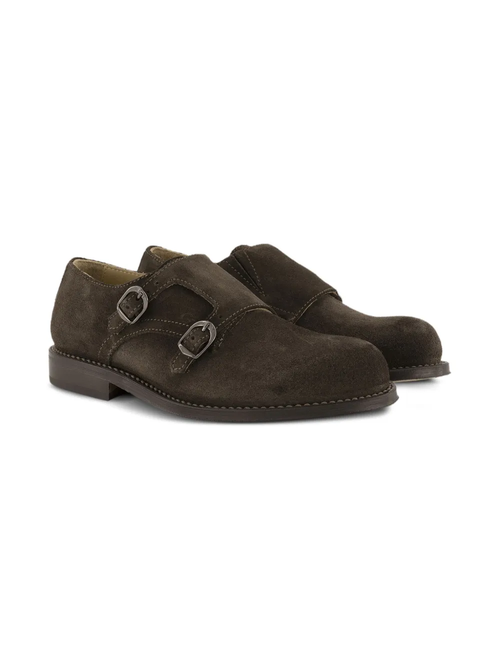 

Однотонные мокасины Gallucci Kids, коричневый