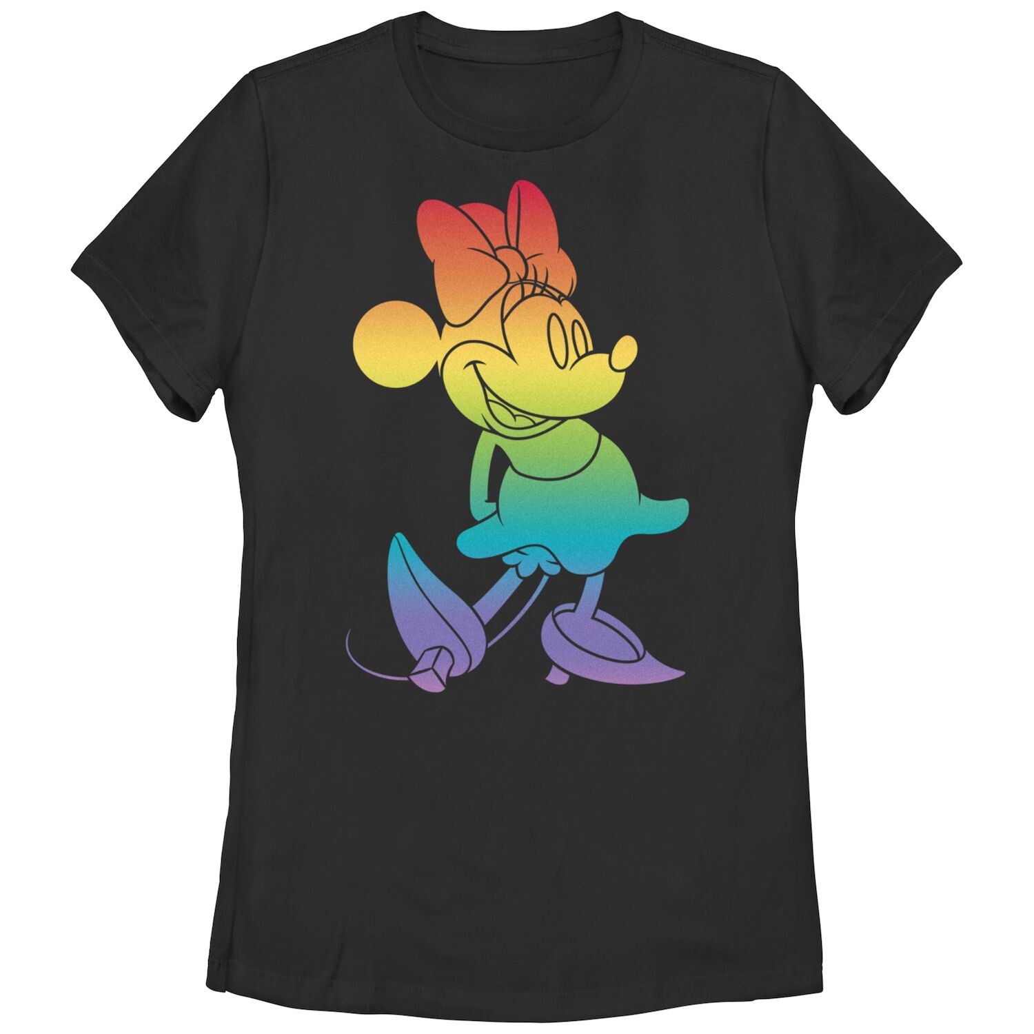 

Детская футболка Disney's Minnie Mouse Pride с радужным рисунком Disney