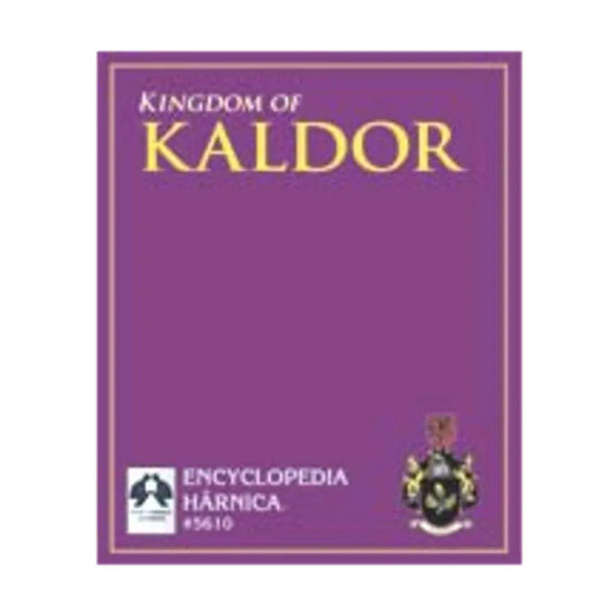 

Королевство Калдор, Harn - Kingdoms & Regions