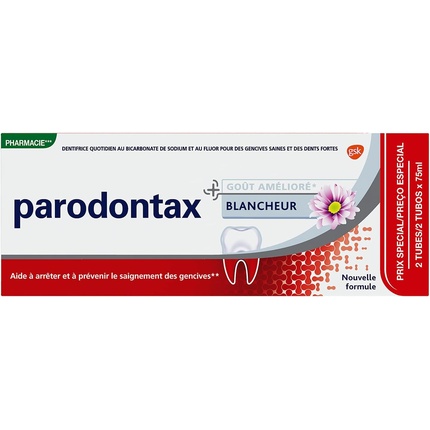 

Белая зубная паста от периодической кровоточивости десен Parodontax