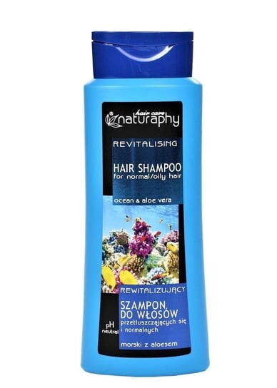 

Морской шампунь для волос с алоэ, 500 мл Naturaphy, Blux Cosmetics