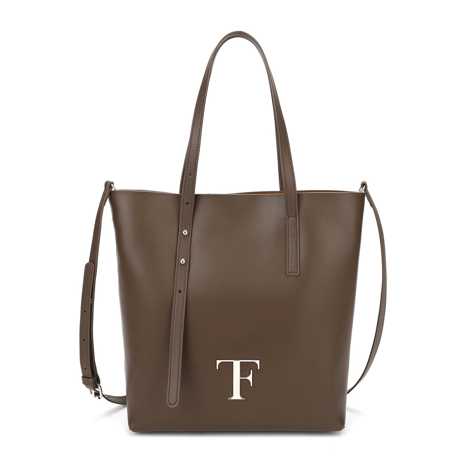 

Сумка-тоут Tiffany & Fred из гладкой кожи Tiffany & Fred Paris, коричневый