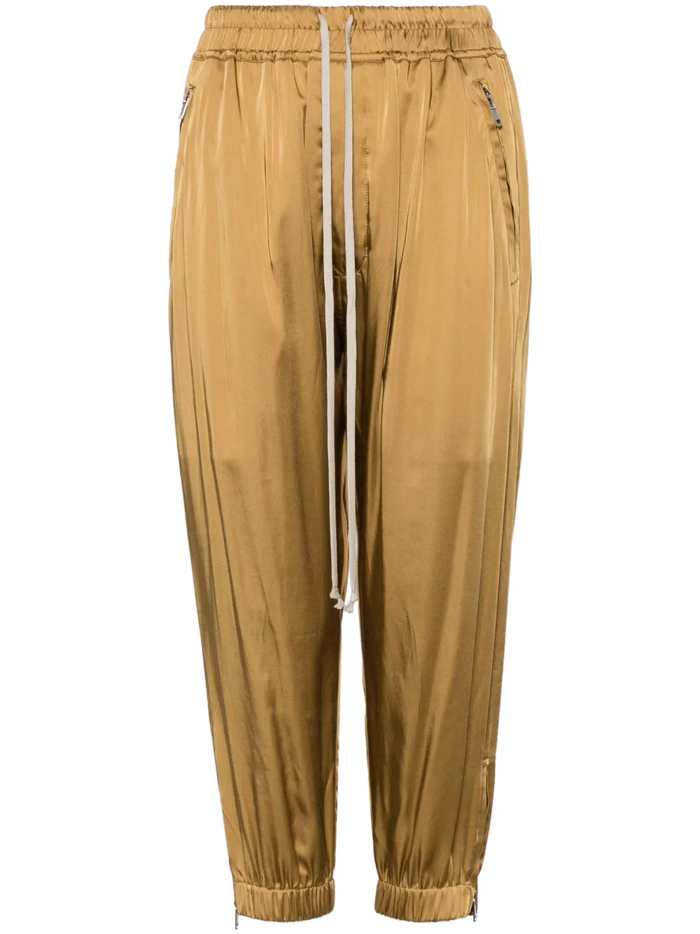 

Укороченные спортивные брюки Rick Owens, золотой