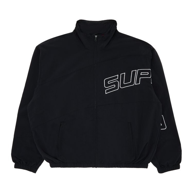 

Куртка Supreme Curve Track Jacket, черный