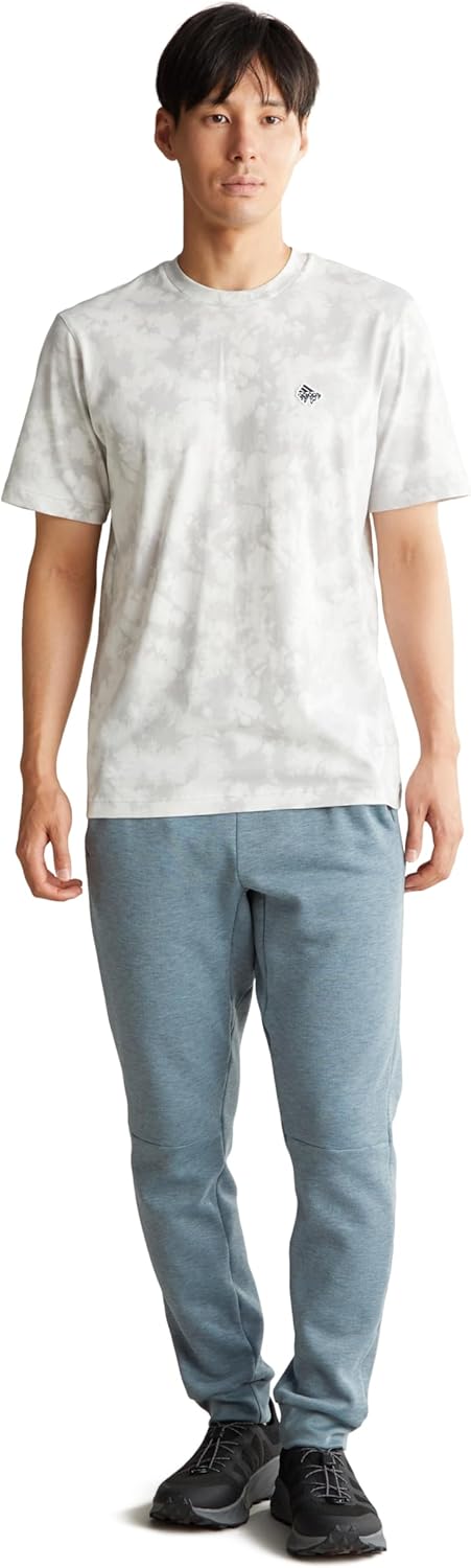 Мужская футболка Adidas JTM55 с коротким рукавом, All Day Dream About. Футболка с коротким рукавом и графическим принтом, белый — фото 3