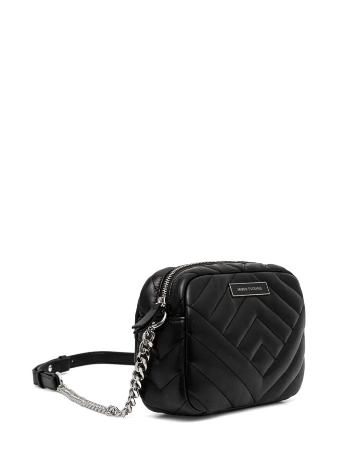 

Стеганая сумка через плечо Armani Exchange, черный