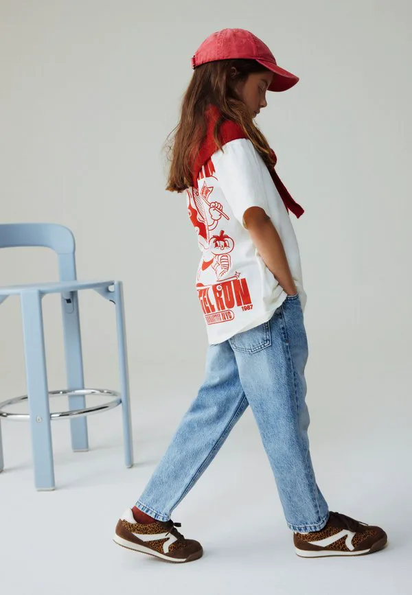 Джинсы-Сигареты стандартного кроя Next, Mid Blue Denim — фото 3