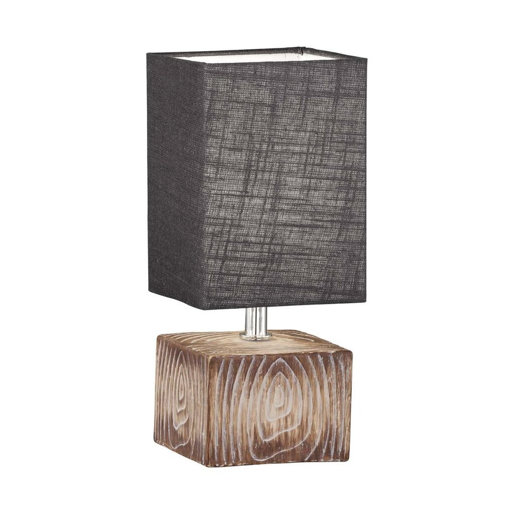 

Настольная лампа Fischer & Honsel Hauke ​​- керамика под дерево/серый лен - 13 x 13 x 30см Fischer & Honsel Leuchten