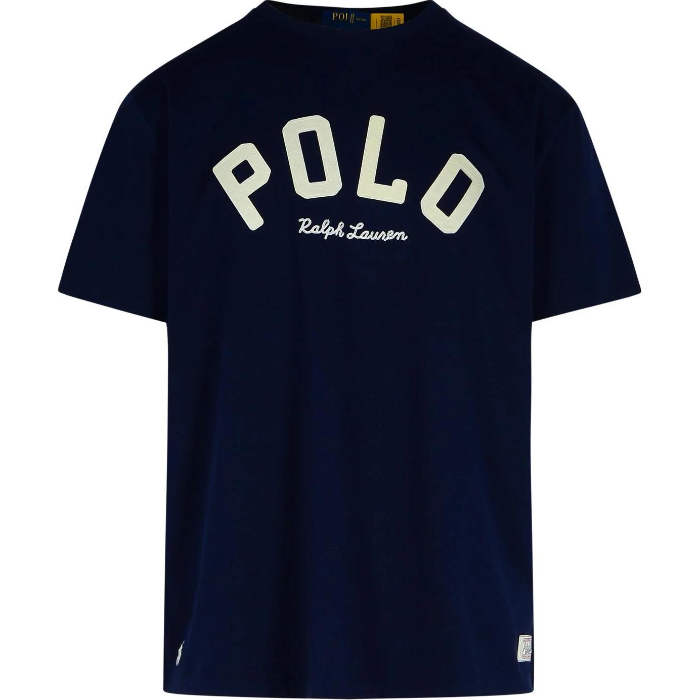

Классическая футболка с логотипом Polo Ralph Lauren, синий