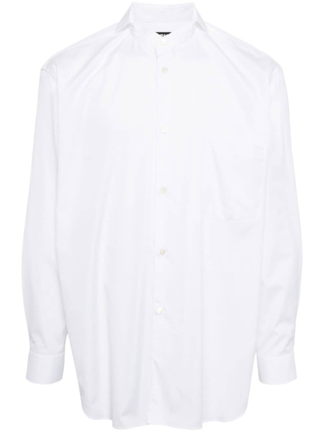 

Black Comme Des Garçons поплиновая рубашка, белый