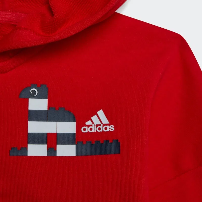 Детский комбинезон Adidas Pre School с капюшоном — фото 3