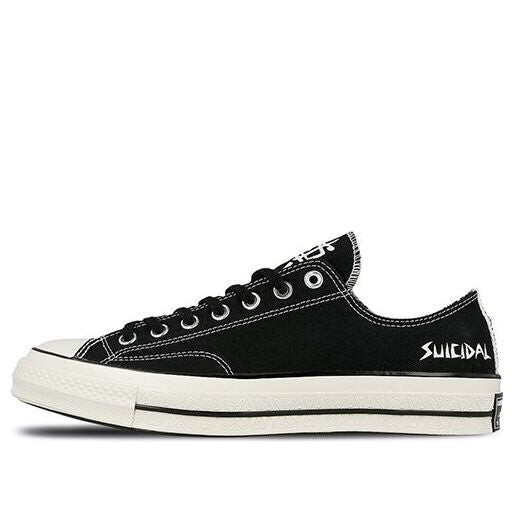 

Кроссовки suicidal tendencies x chuck 70 ox 'black white' Converse, черный